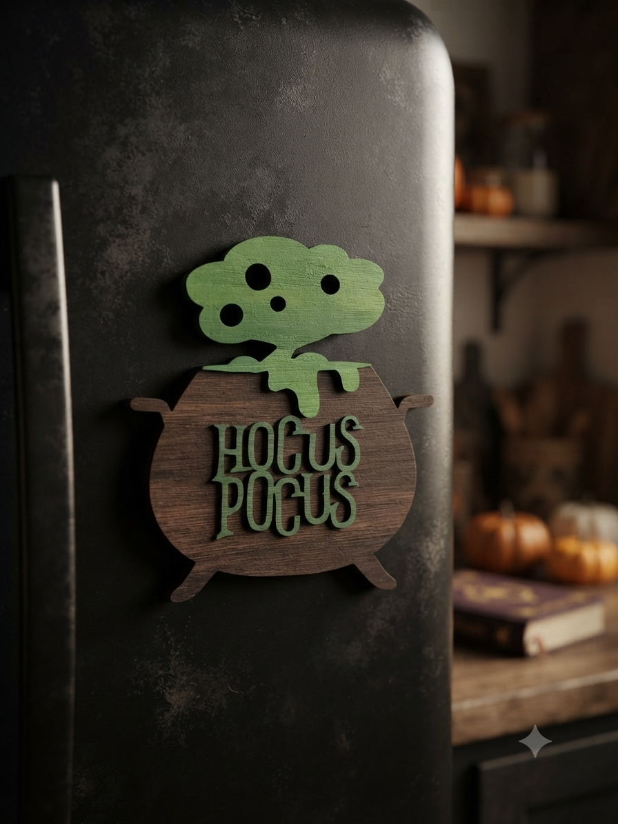 La Plaque à Poser Le Chaudron Magique