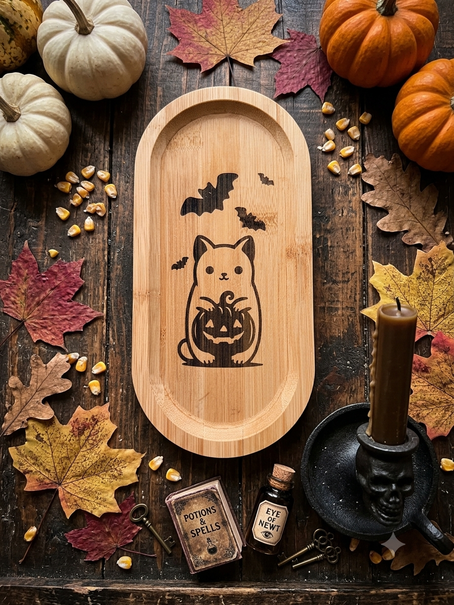 Plateau "Miaou-lantern"