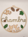 Panneau Forêt enchantée