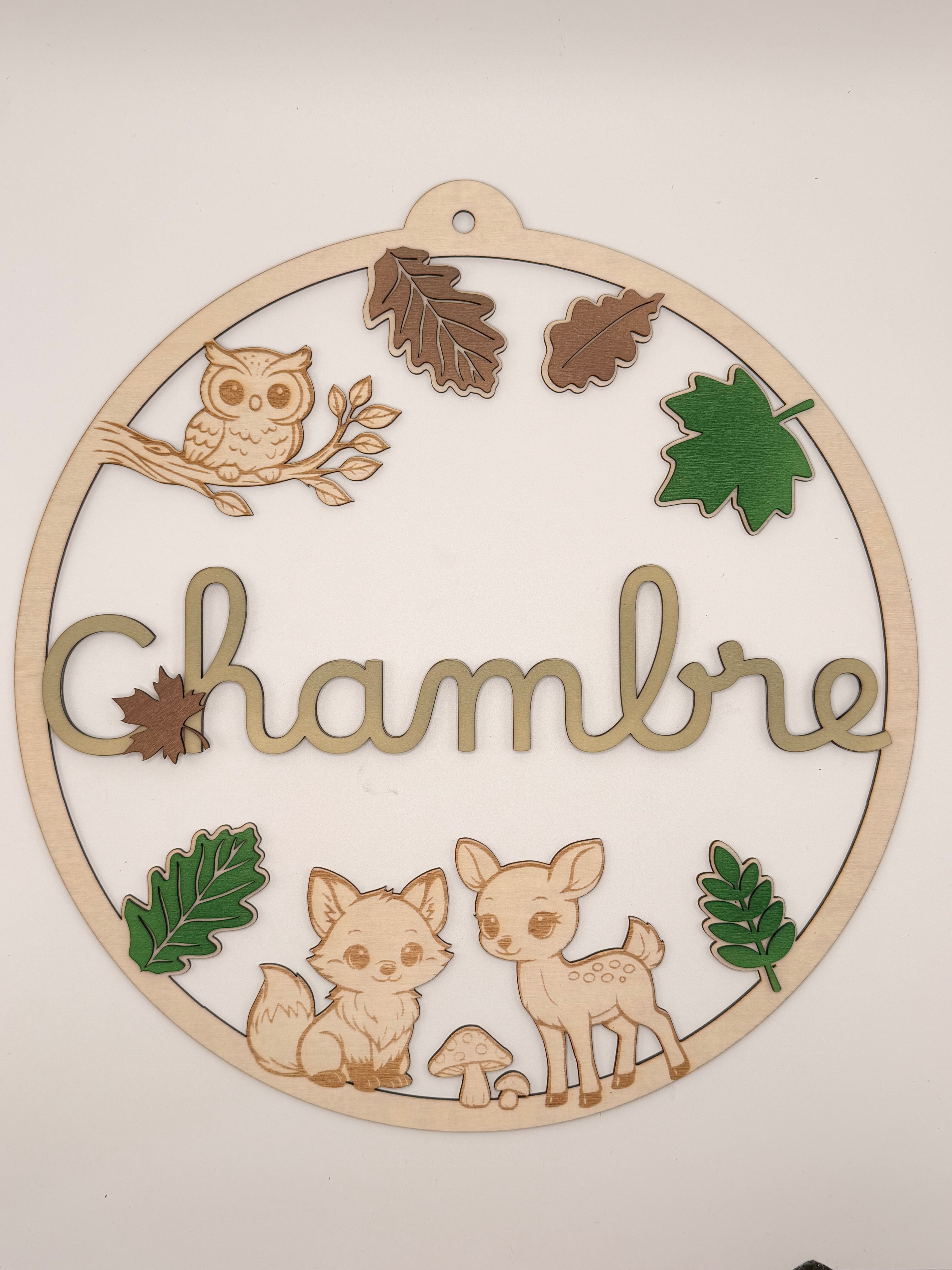 Panneau Forêt enchantée