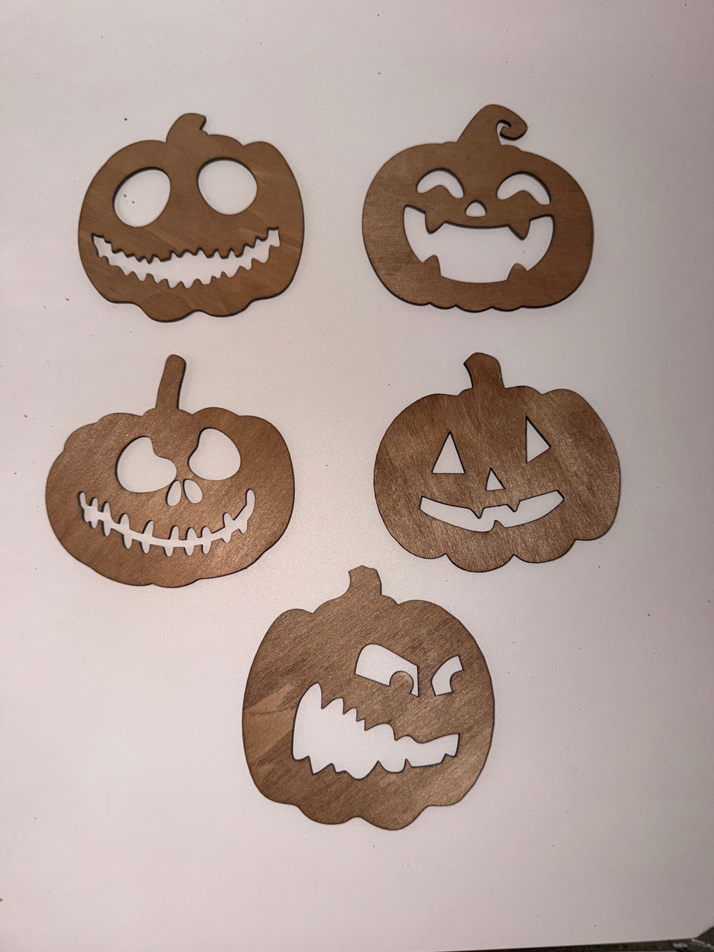 Lot de 5 Dessous de verre Esprits d'Automne